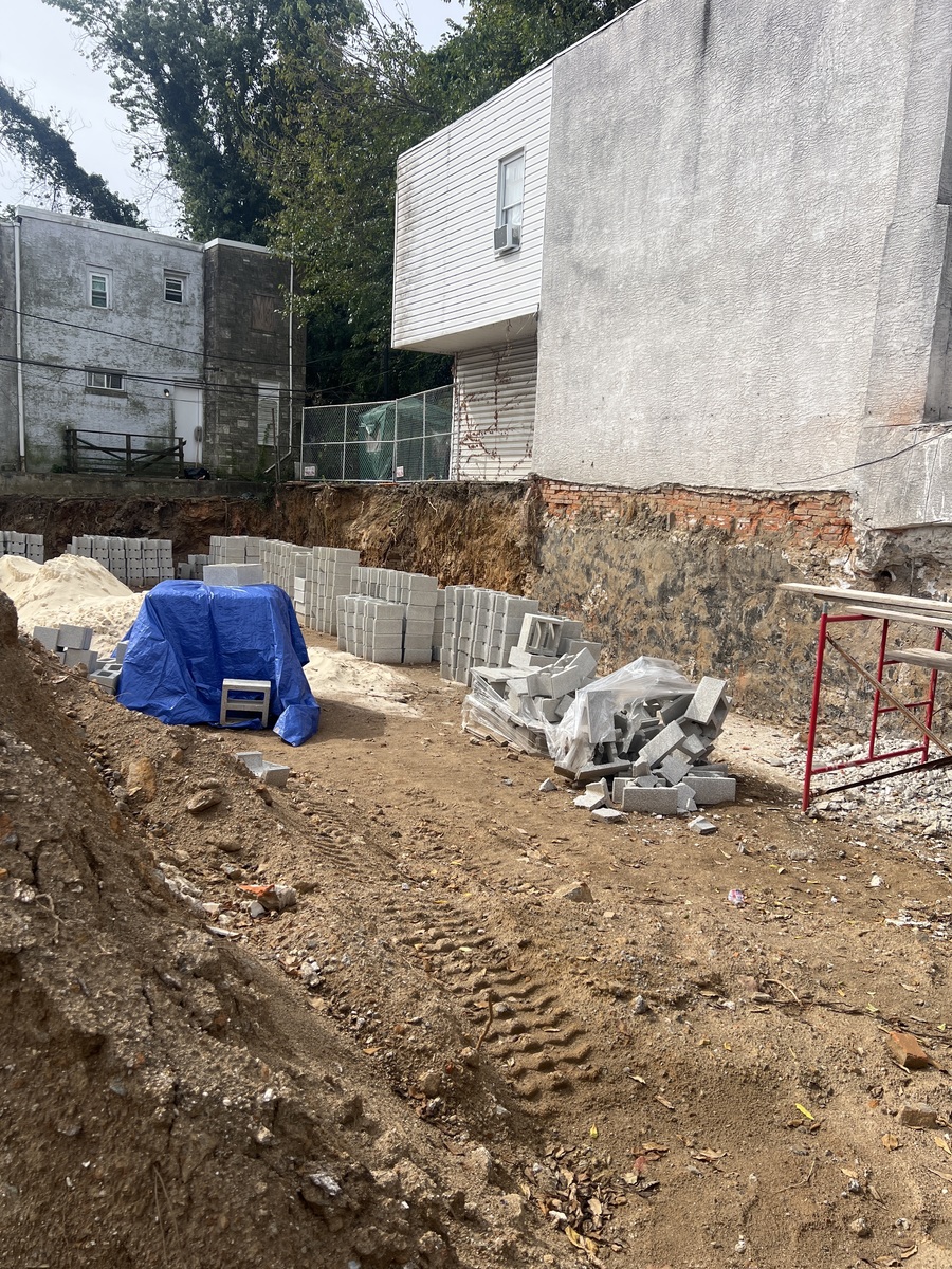Photographic documentation of the work as submitted to the city's 311 record.