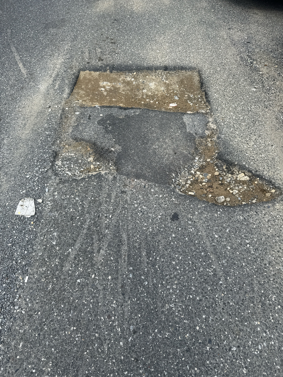 Photographic documentation of the work as submitted to the city's 311 record.