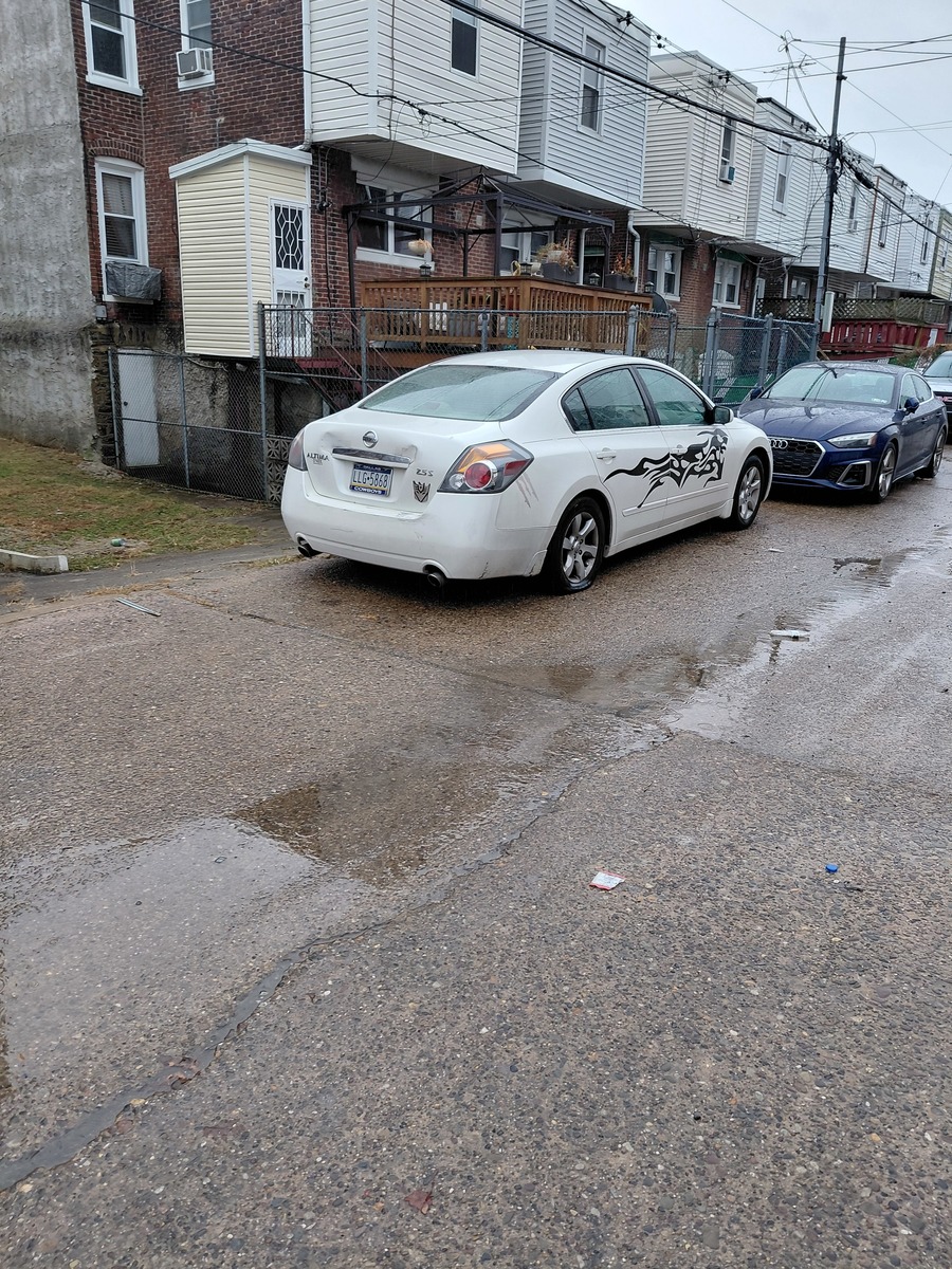 Photographic documentation of the work as submitted to the city's 311 record.