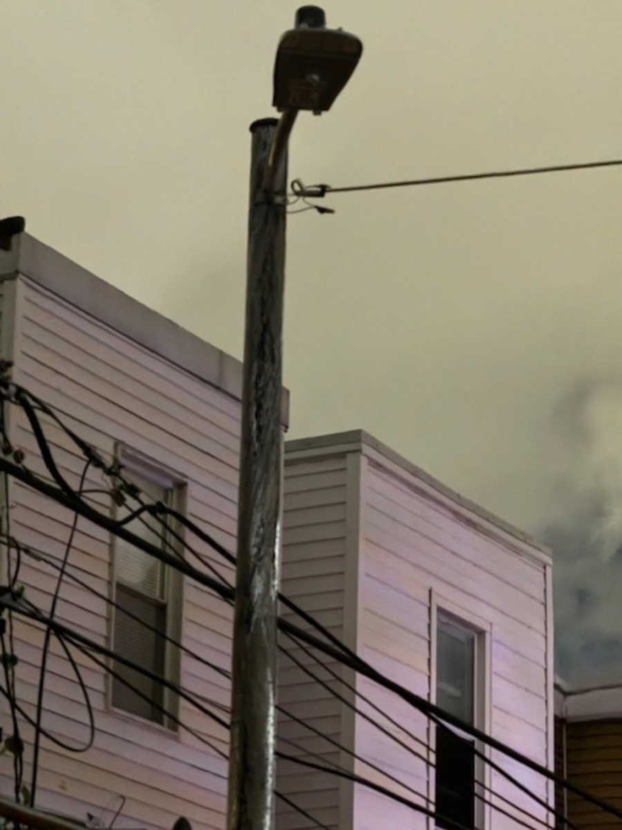 Photographic documentation of the work as submitted to the city's 311 record.