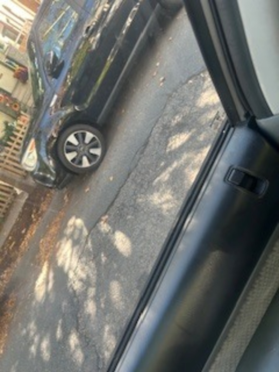 Photographic documentation of the work as submitted to the city's 311 record.