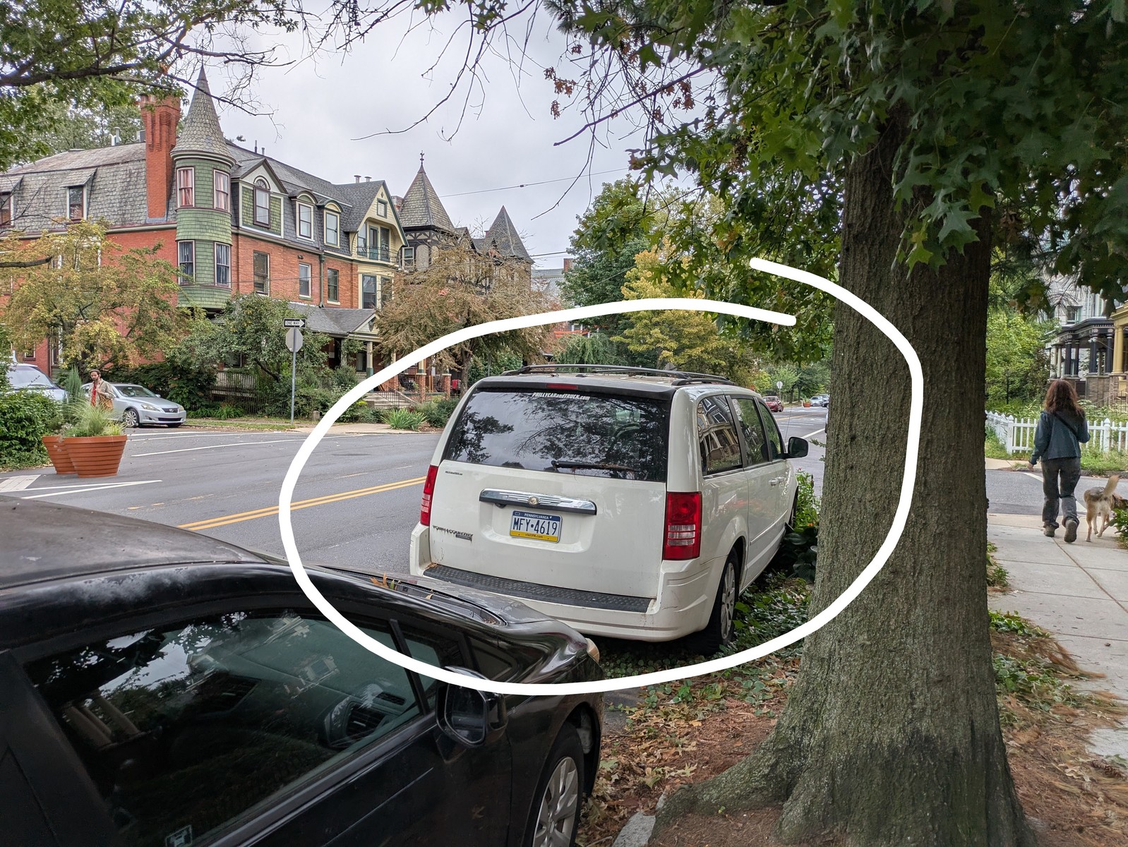 Photographic documentation of the work as submitted to the city's 311 record.