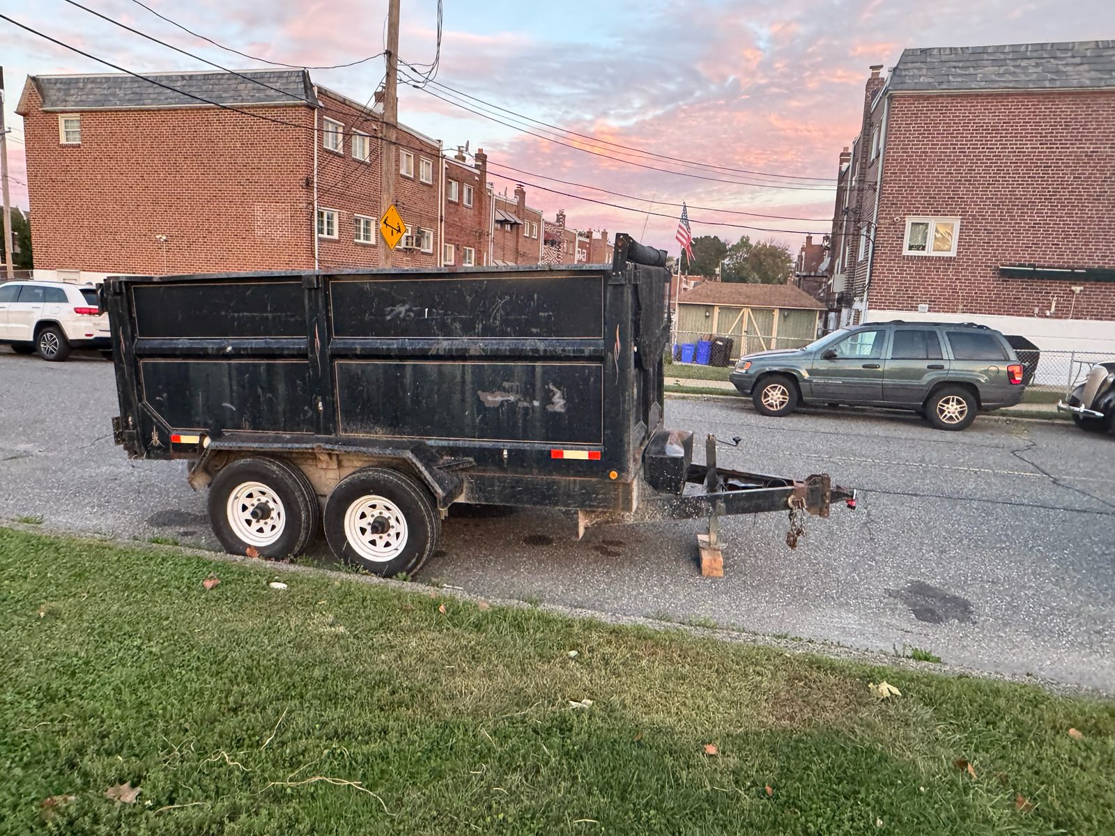 Photographic documentation of the work as submitted to the city's 311 record.