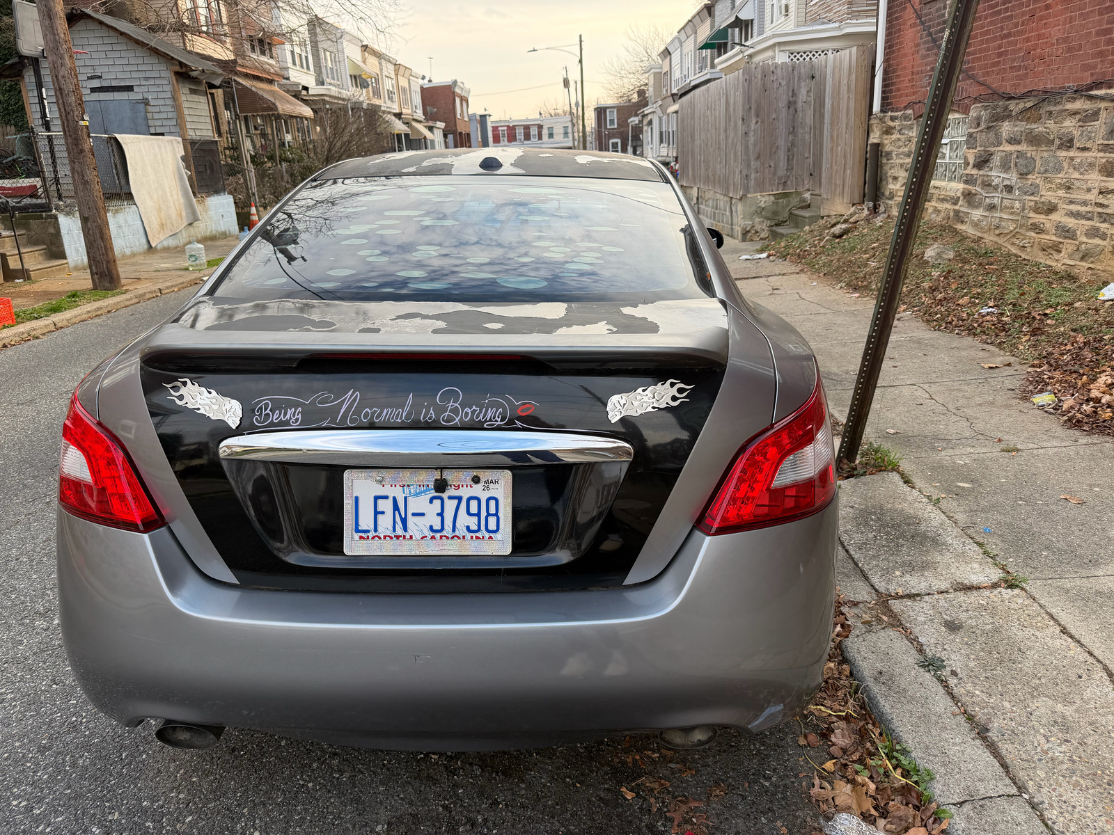 Photographic documentation of the work as submitted to the city's 311 record.