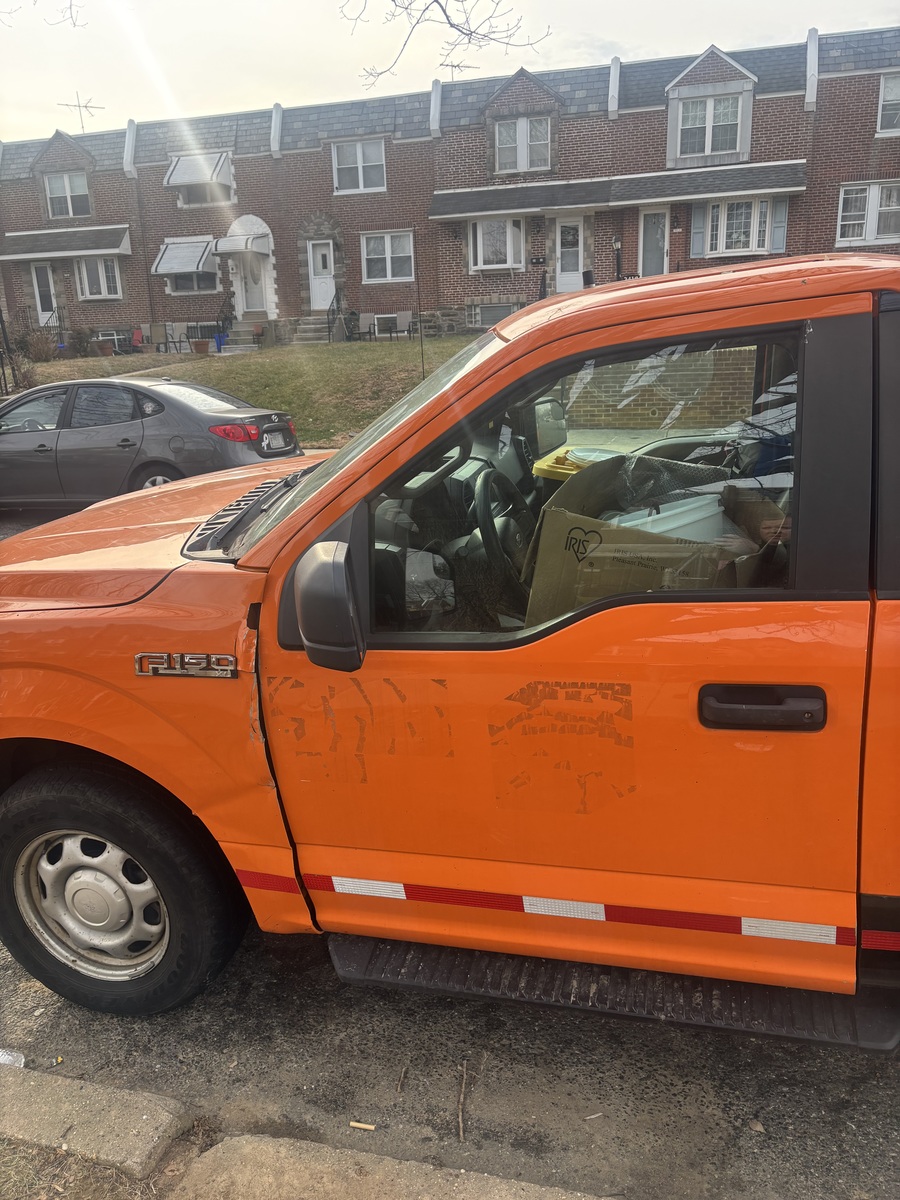 Photographic documentation of the work as submitted to the city's 311 record.