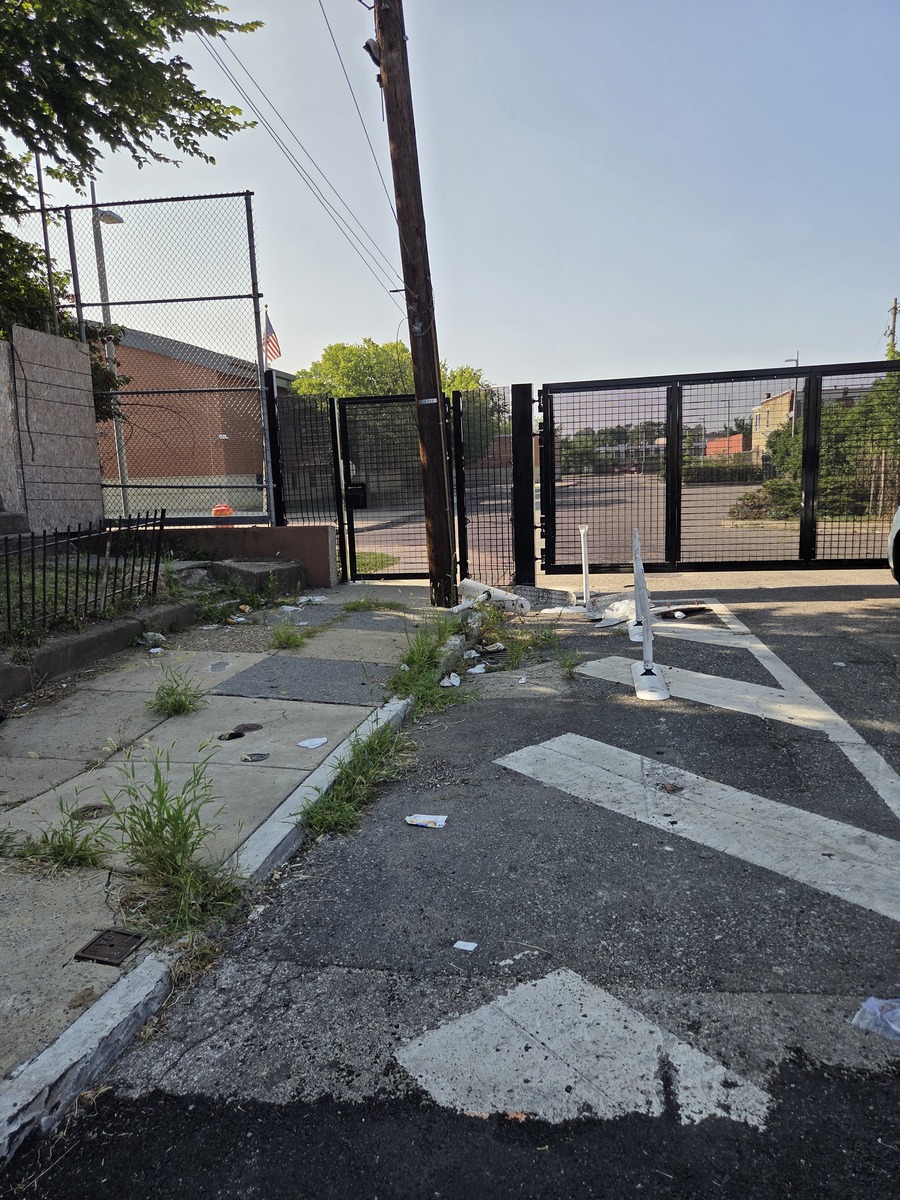 Photographic documentation of the work as submitted to the city's 311 record.