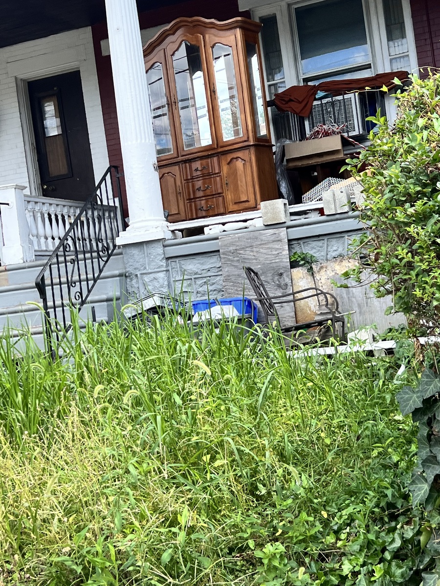 Photographic documentation of the work as submitted to the city's 311 record.