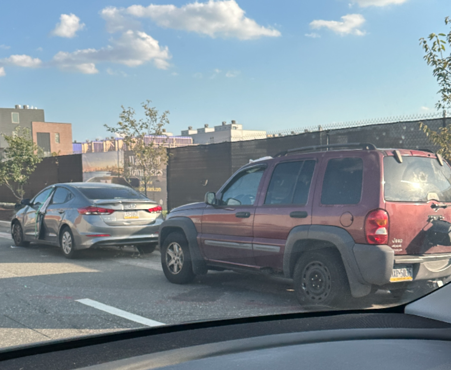 Photographic documentation of the work as submitted to the city's 311 record.