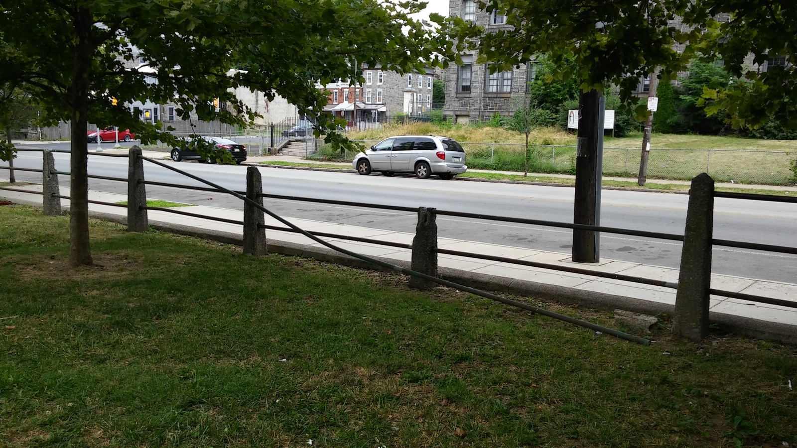 Photographic documentation of the work as submitted to the city's 311 record.