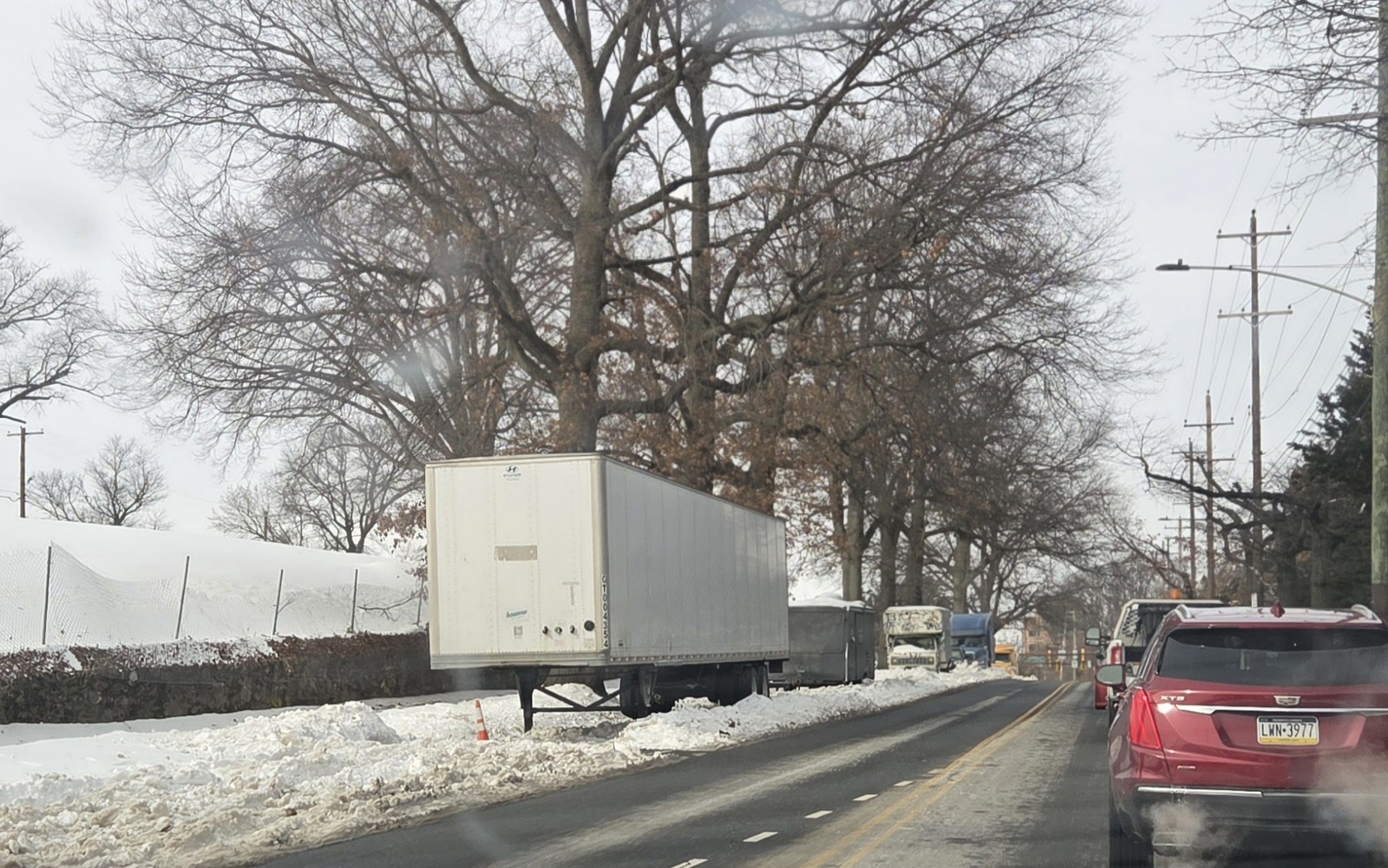 Photographic documentation of the work as submitted to the city's 311 record.