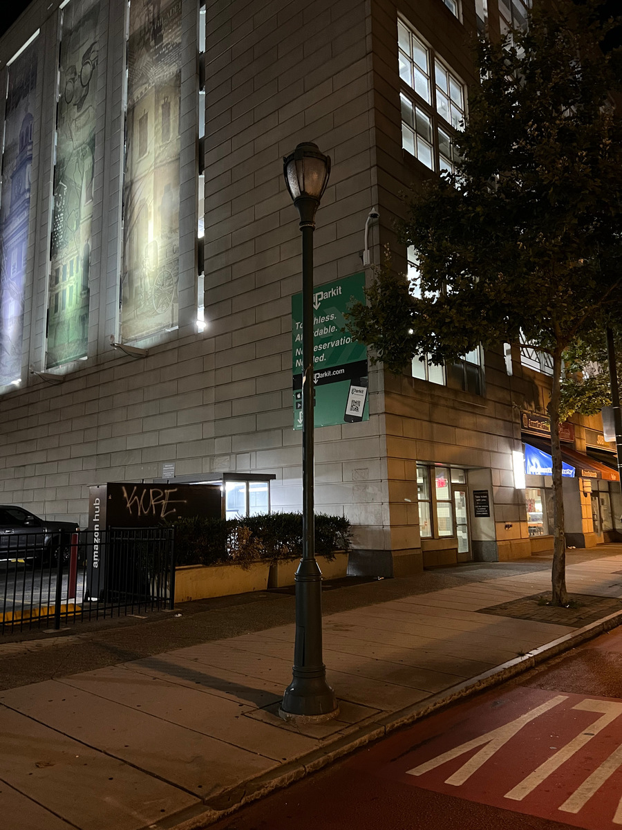 Photographic documentation of the work as submitted to the city's 311 record.