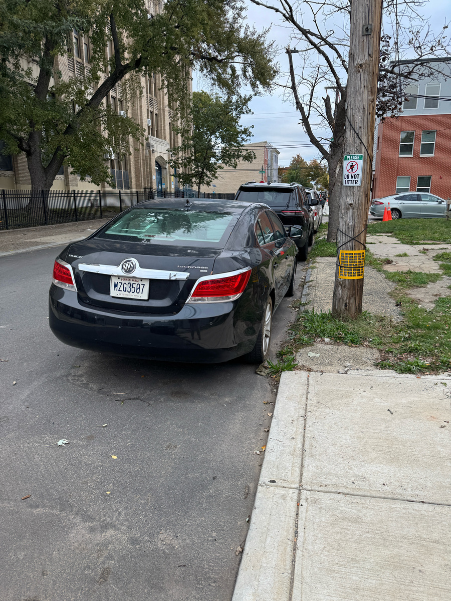 Photographic documentation of the work as submitted to the city's 311 record.