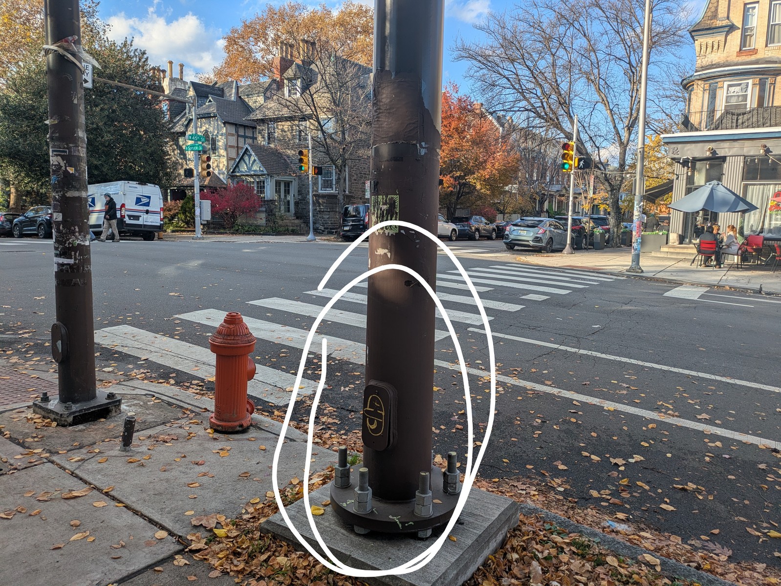Photographic documentation of the work as submitted to the city's 311 record.