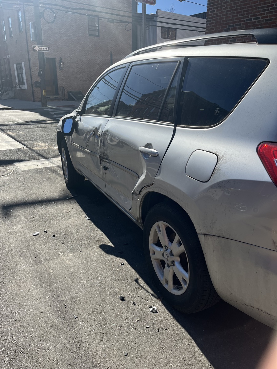 Photographic documentation of the work as submitted to the city's 311 record.