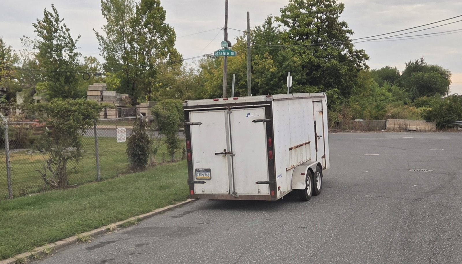 Photographic documentation of the work as submitted to the city's 311 record.