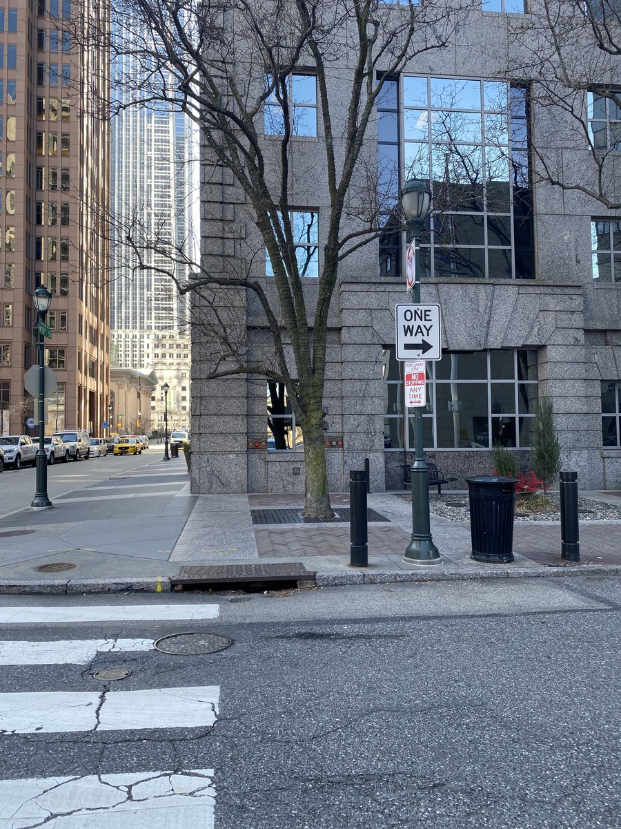 Photographic documentation of the work as submitted to the city's 311 record.