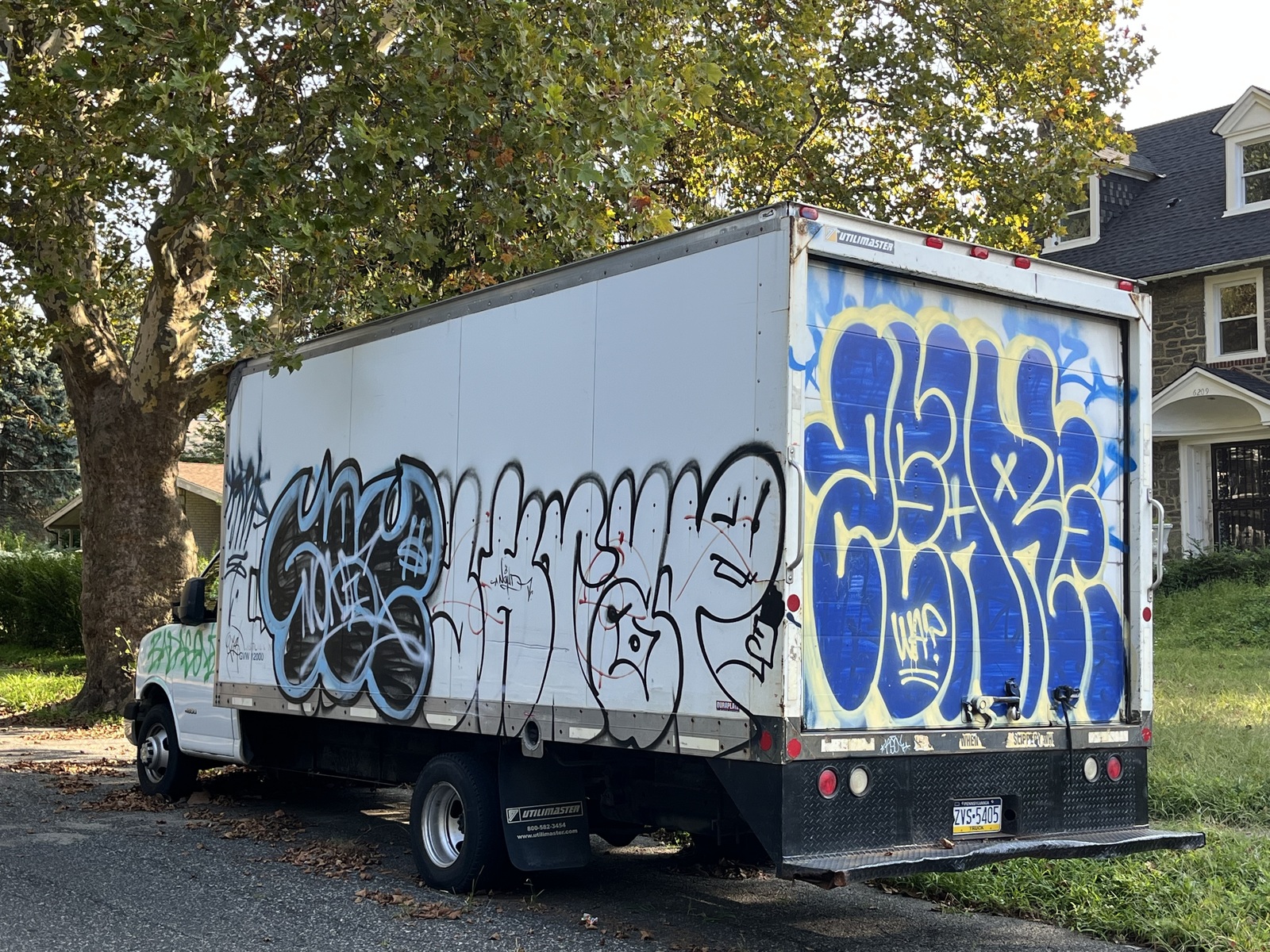 Photographic documentation of the work as submitted to the city's 311 record.
