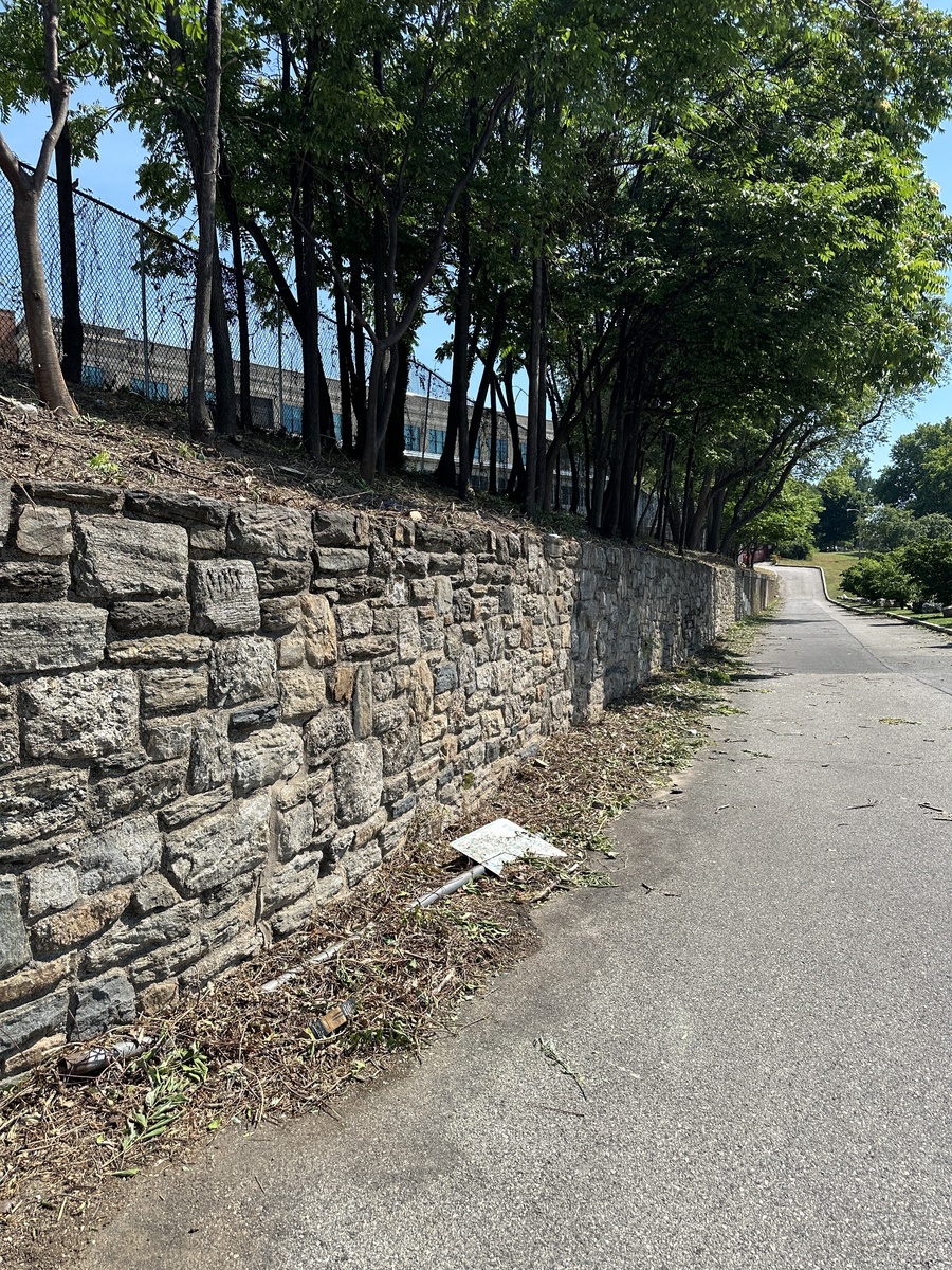Photographic documentation of the work as submitted to the city's 311 record.