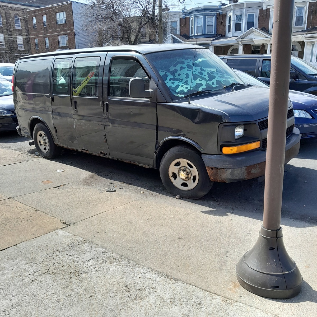 Photographic documentation of the work as submitted to the city's 311 record.
