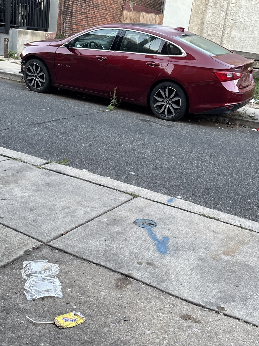 Photographic documentation of the work as submitted to the city's 311 record.