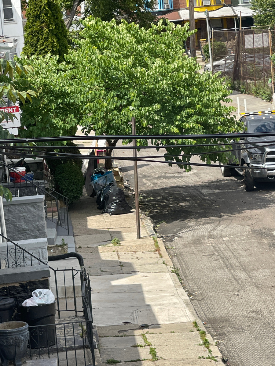 Photographic documentation of the work as submitted to the city's 311 record.