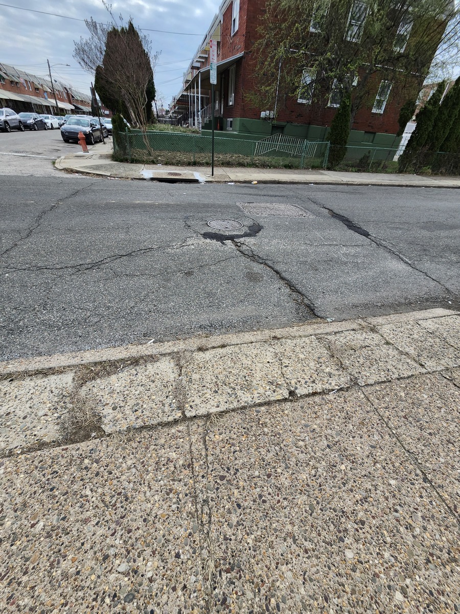 Photographic documentation of the work as submitted to the city's 311 record.