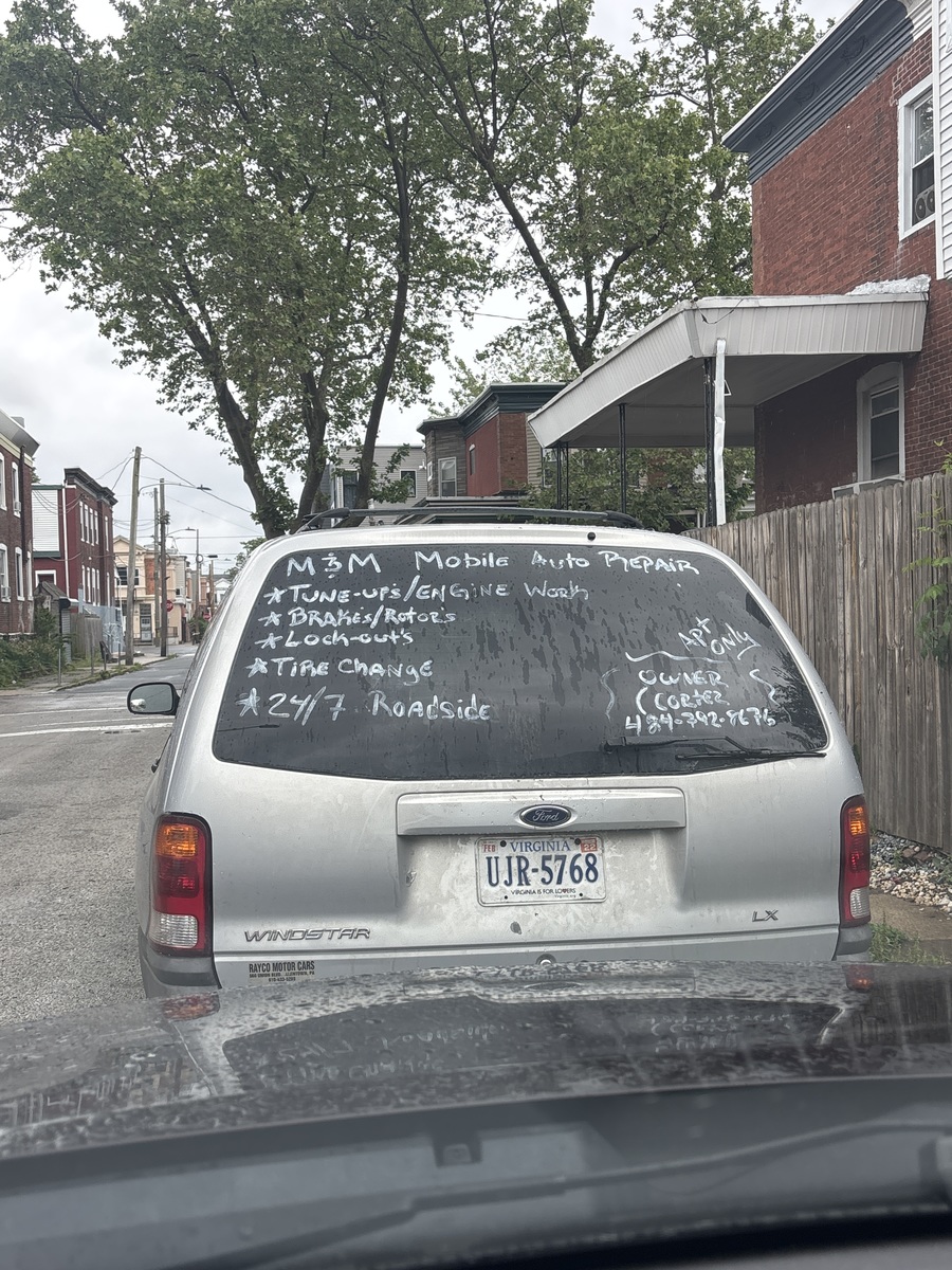 Photographic documentation of the work as submitted to the city's 311 record.