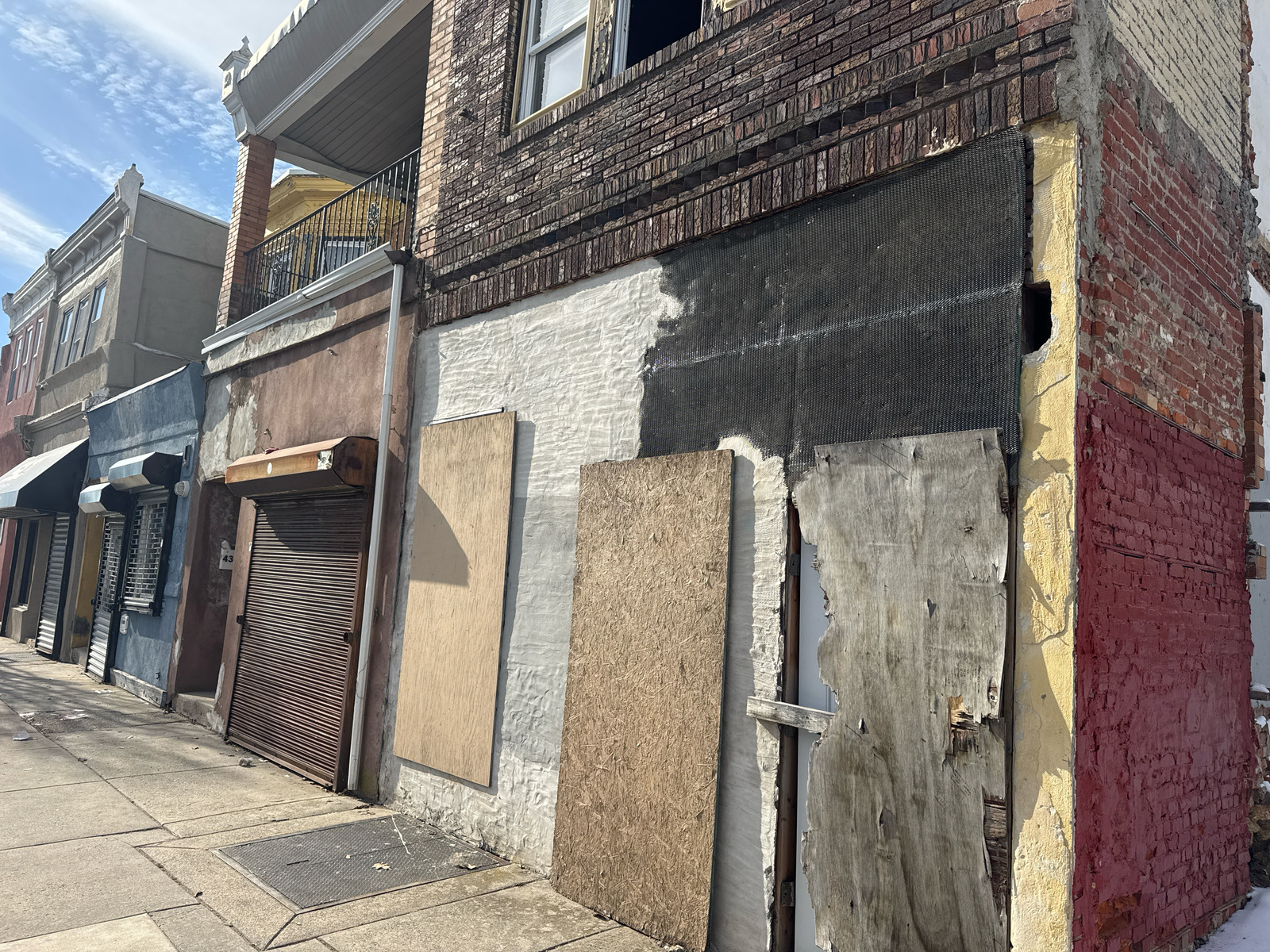 Photographic documentation of the work as submitted to the city's 311 record.