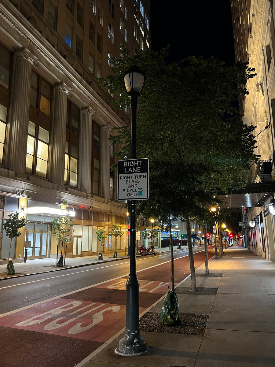 Photographic documentation of the work as submitted to the city's 311 record.