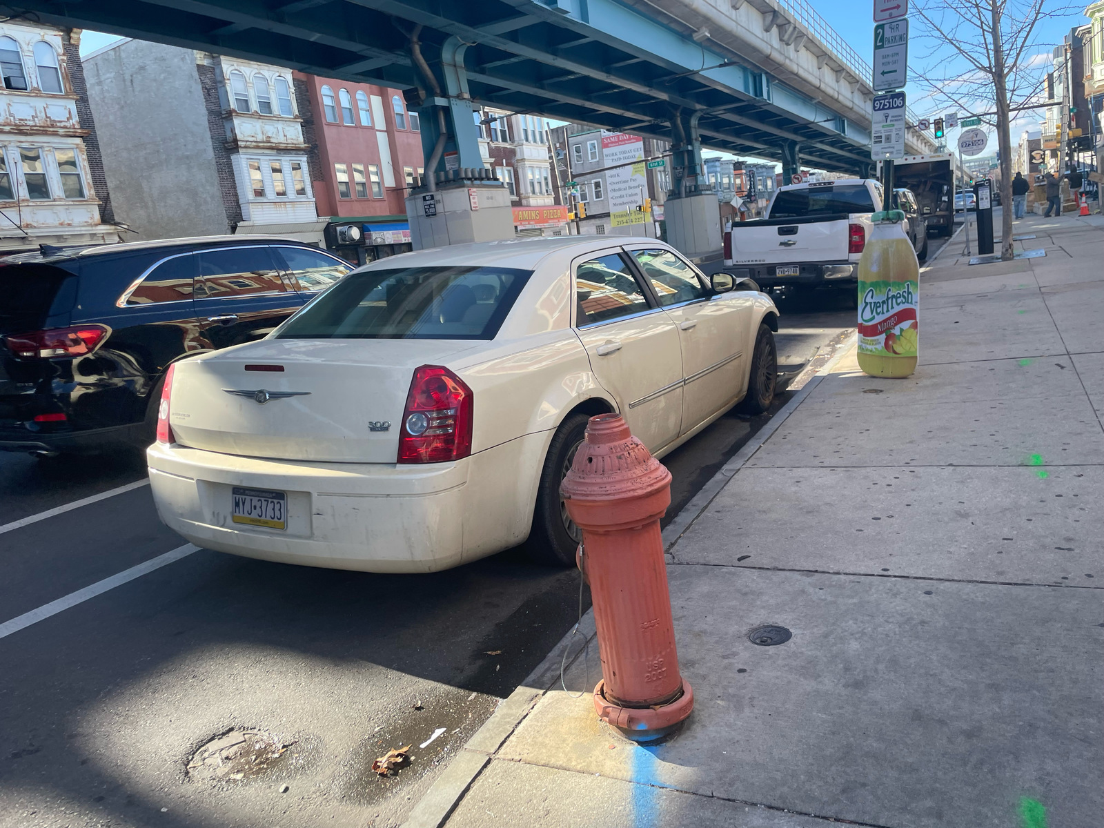 Photographic documentation of the work as submitted to the city's 311 record.