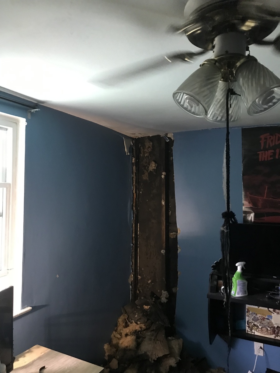 Photographic documentation of the work as submitted to the city's 311 record.