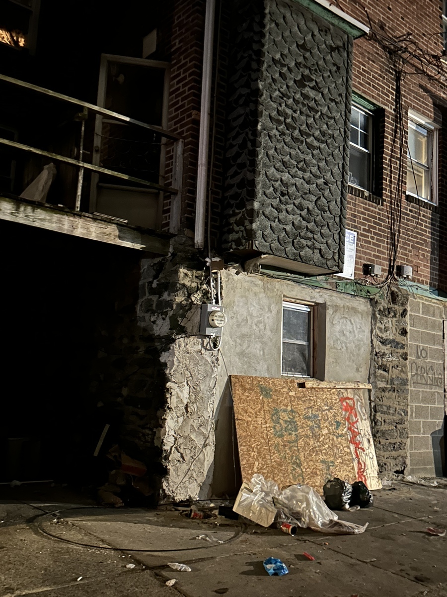 Photographic documentation of the work as submitted to the city's 311 record.