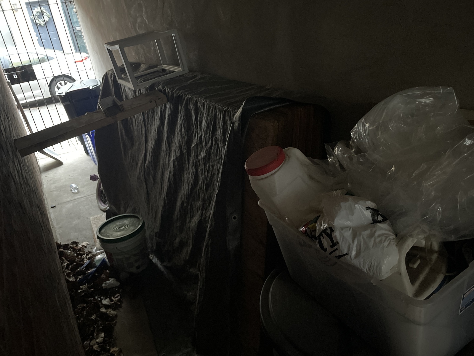 Photographic documentation of the work as submitted to the city's 311 record.