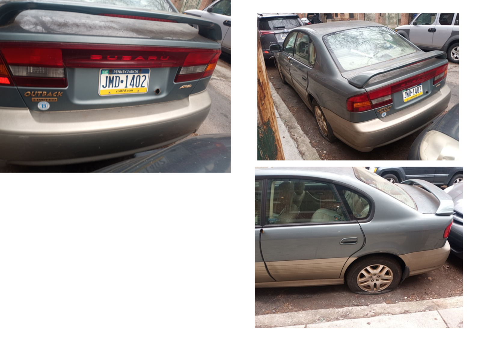 Photographic documentation of the work as submitted to the city's 311 record.