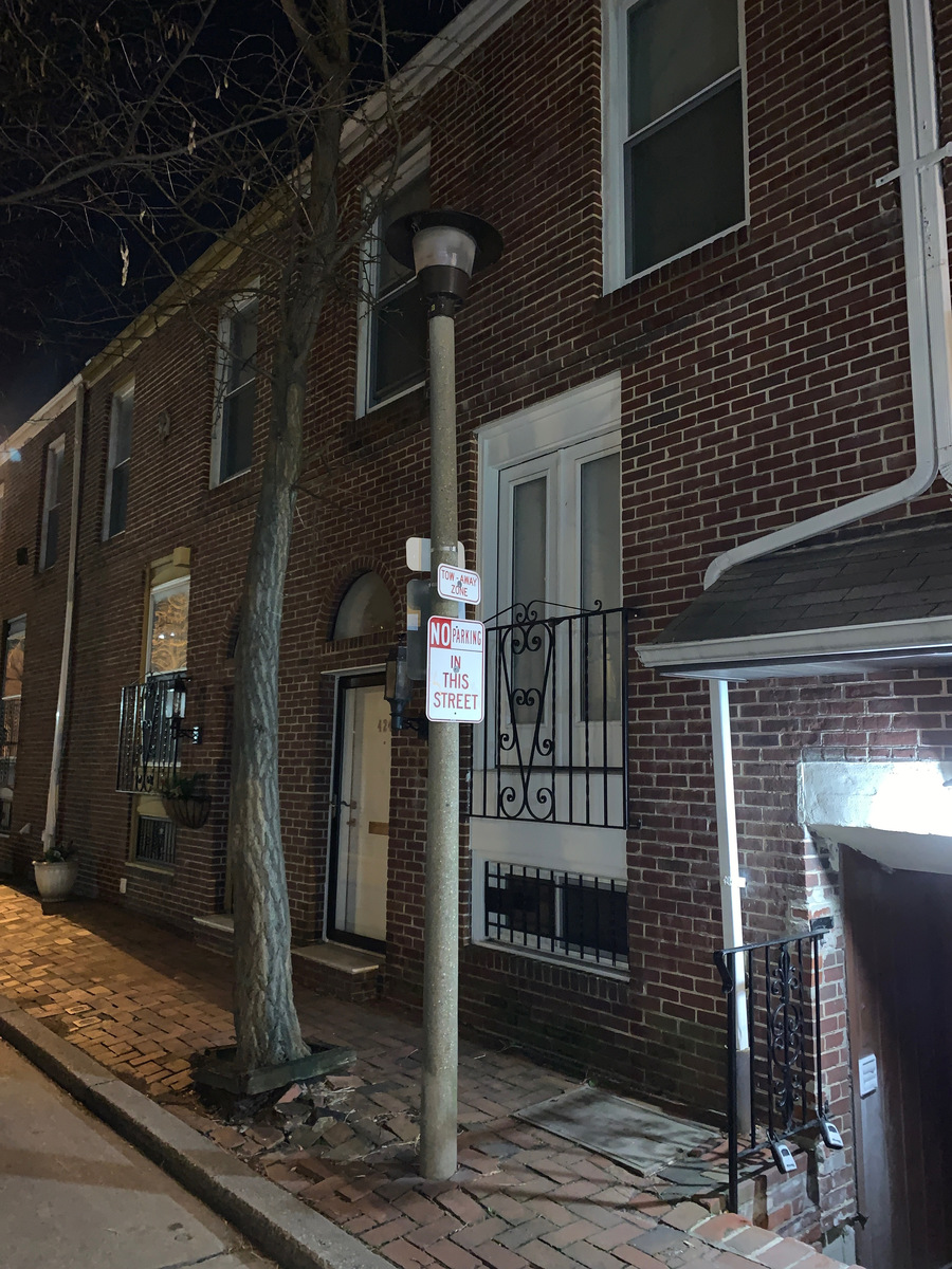 Photographic documentation of the work as submitted to the city's 311 record.