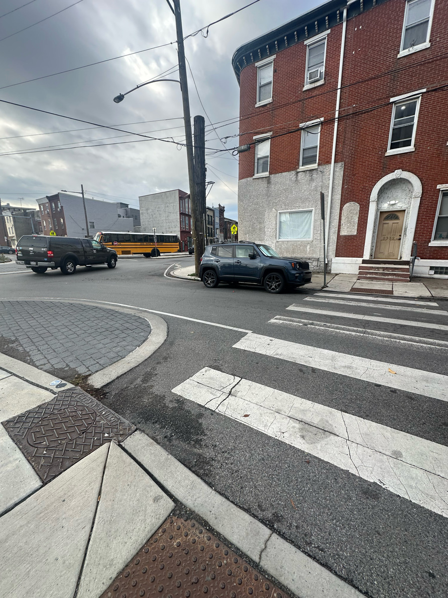 Photographic documentation of the work as submitted to the city's 311 record.
