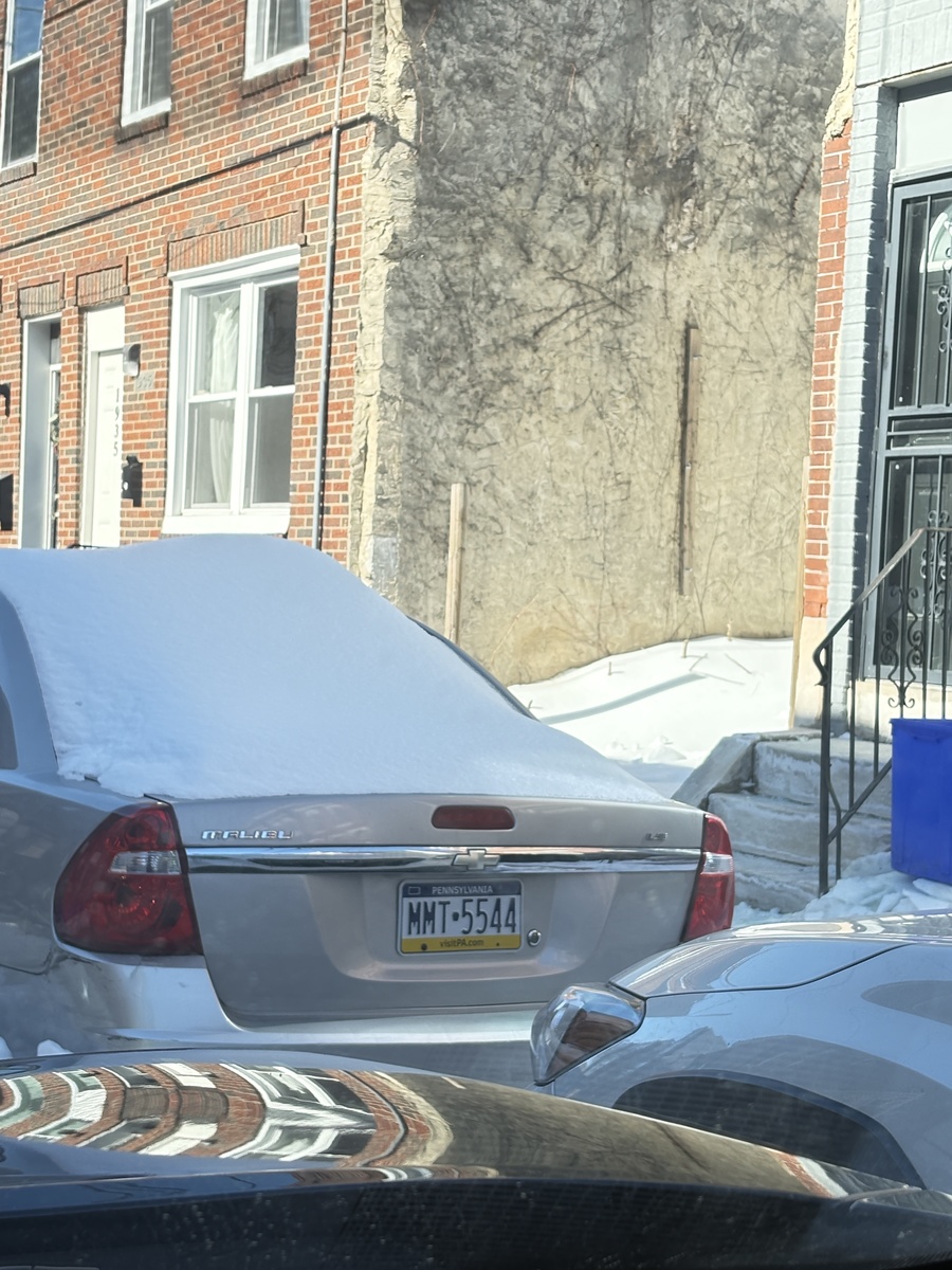 Photographic documentation of the work as submitted to the city's 311 record.