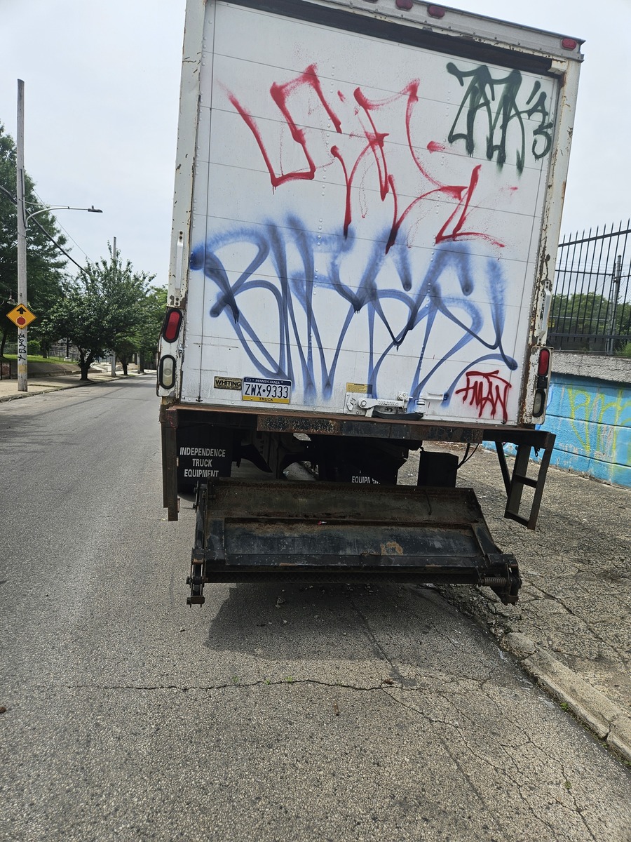 Photographic documentation of the work as submitted to the city's 311 record.
