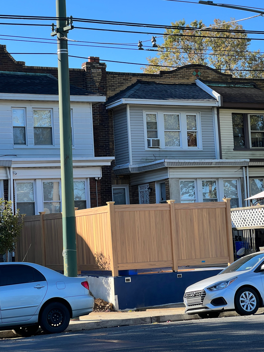 Photographic documentation of the work as submitted to the city's 311 record.