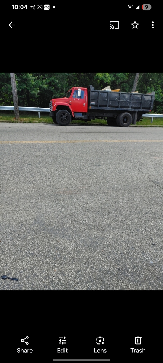 Photographic documentation of the work as submitted to the city's 311 record.