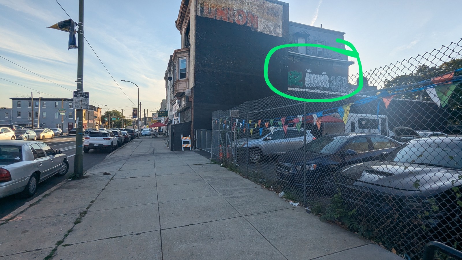Photographic documentation of the work as submitted to the city's 311 record.