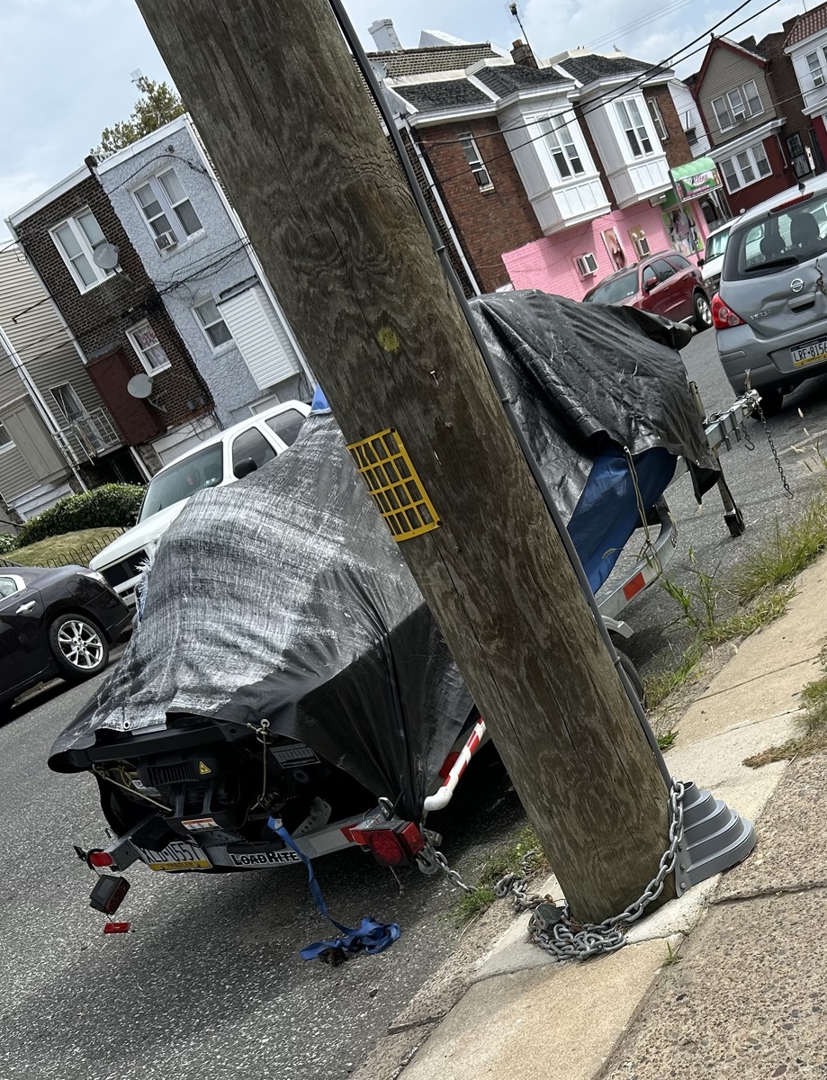 Photographic documentation of the work as submitted to the city's 311 record.