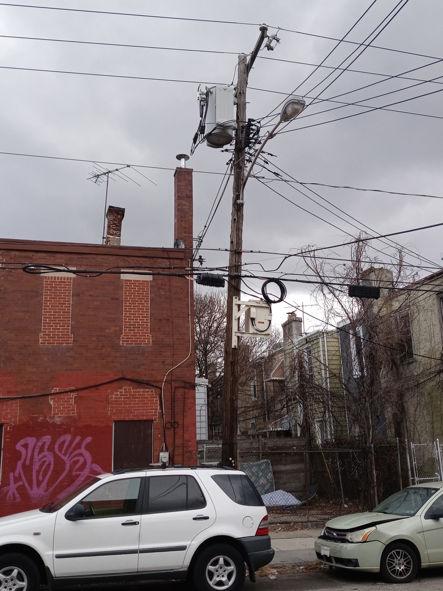 Photographic documentation of the work as submitted to the city's 311 record.