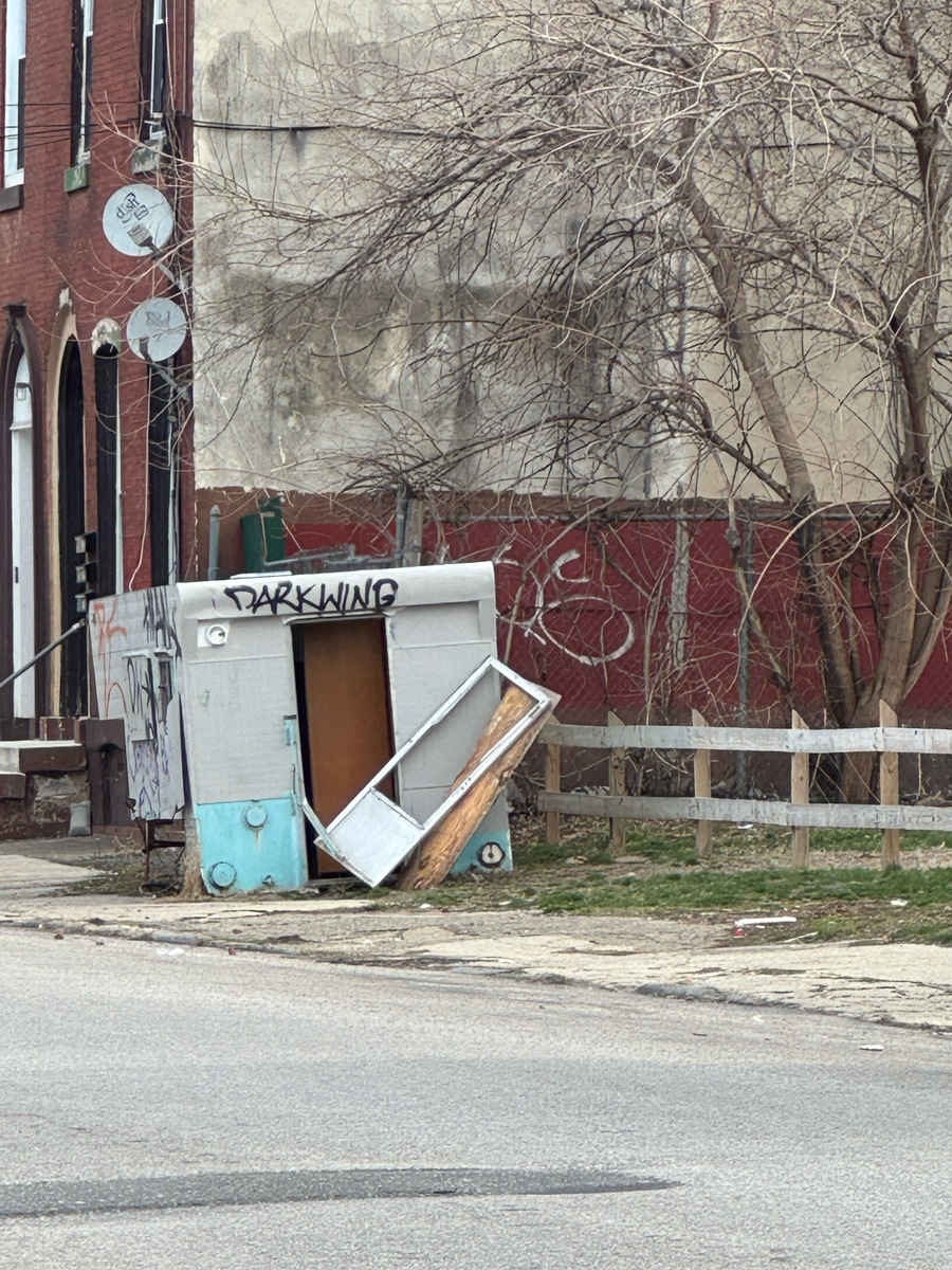 Photographic documentation of the work as submitted to the city's 311 record.