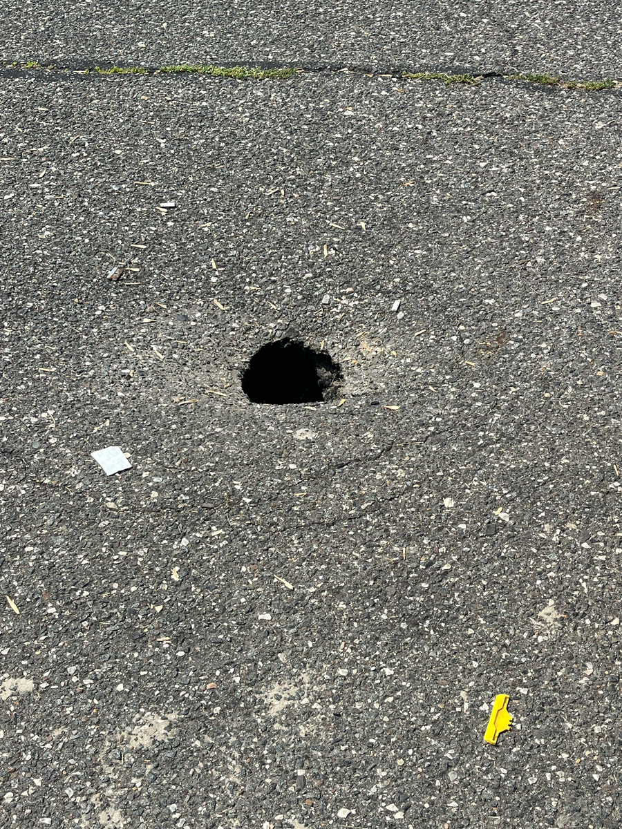 Photographic documentation of the work as submitted to the city's 311 record.