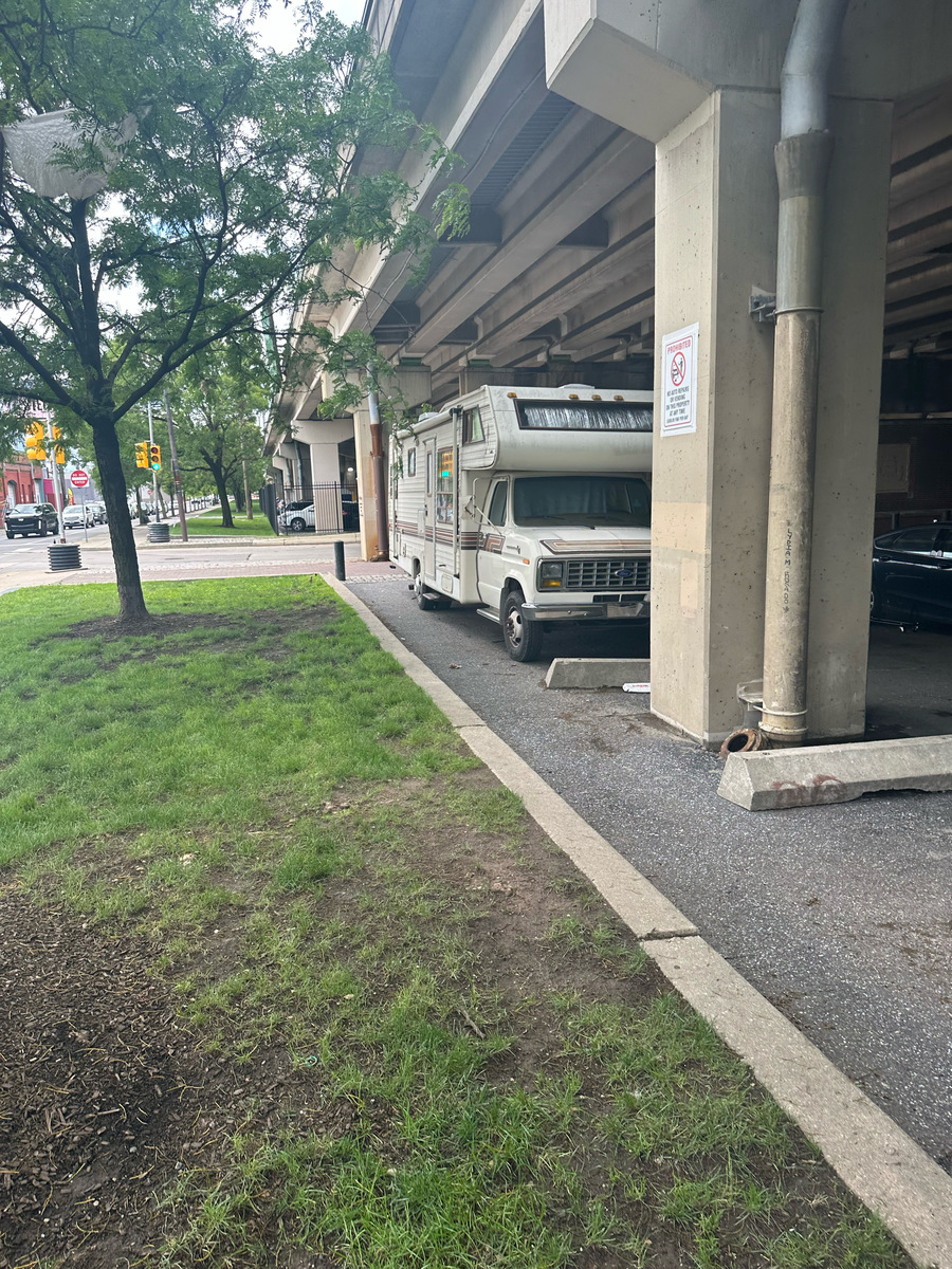 Photographic documentation of the work as submitted to the city's 311 record.