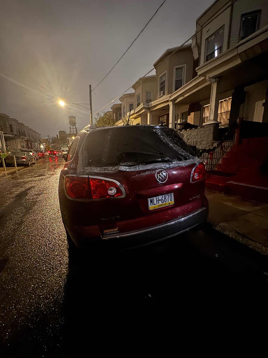 Photographic documentation of the work as submitted to the city's 311 record.