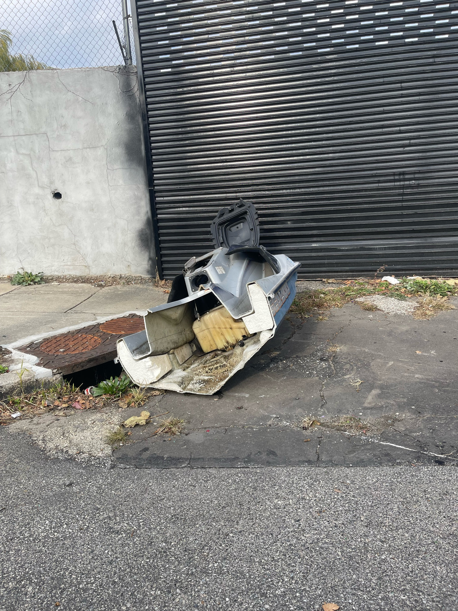 Photographic documentation of the work as submitted to the city's 311 record.
