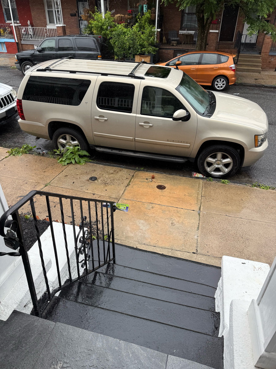 Photographic documentation of the work as submitted to the city's 311 record.
