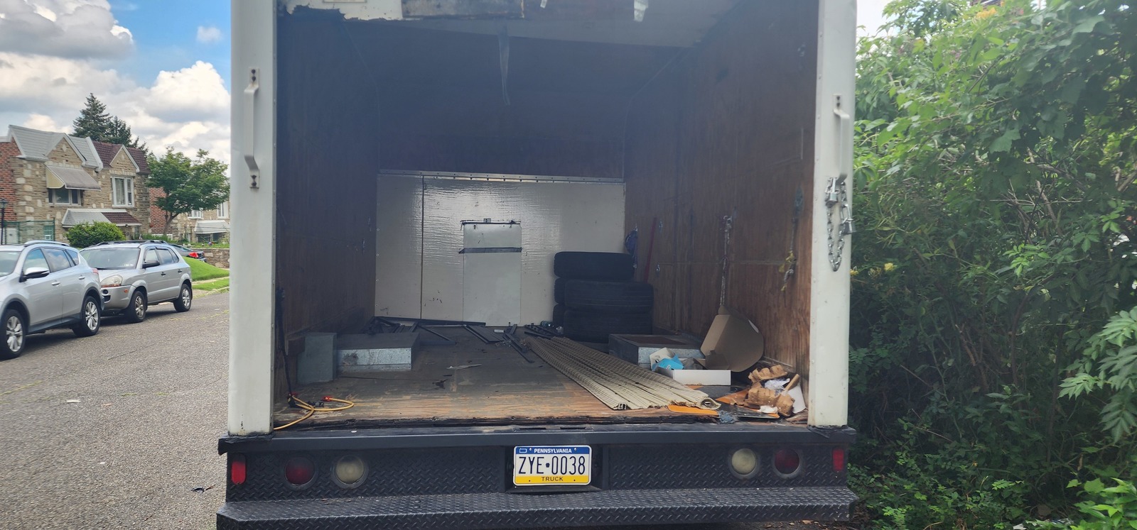 Photographic documentation of the work as submitted to the city's 311 record.